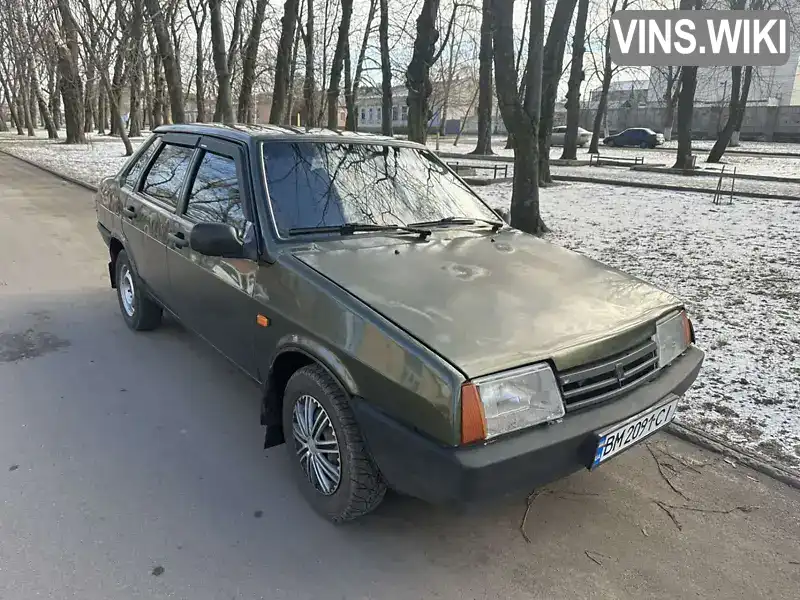 Седан ВАЗ / Lada 21099 1998 1.5 л. Ручная / Механика обл. Сумская, Ромны - Фото 1/13