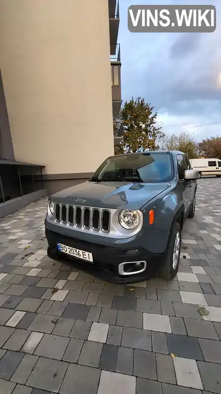 Внедорожник / Кроссовер Jeep Renegade 2018 2.36 л. Автомат обл. Тернопольская, Тернополь - Фото 1/17