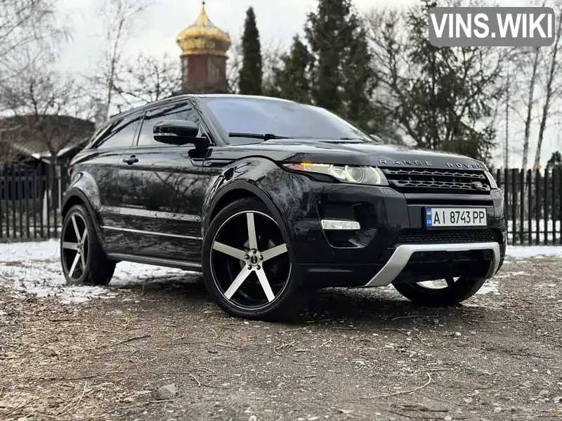 Позашляховик / Кросовер Land Rover Range Rover Evoque 2012 2 л. Автомат обл. Київська, Буча - Фото 1/21