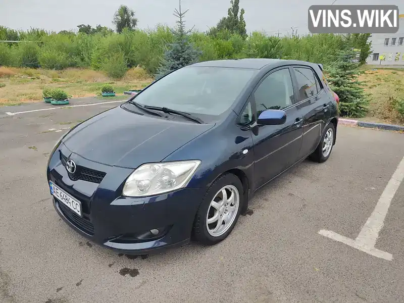 Хэтчбек Toyota Auris 2006 2 л. обл. Днепропетровская, Кривой Рог - Фото 1/9