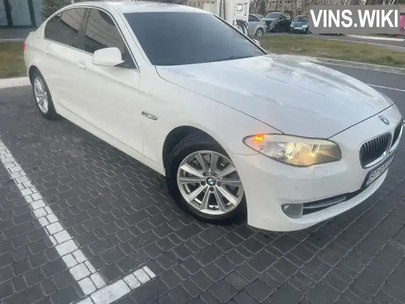 Седан BMW 5 Series 2012 2 л. Автомат обл. Одеська, Одеса - Фото 1/21