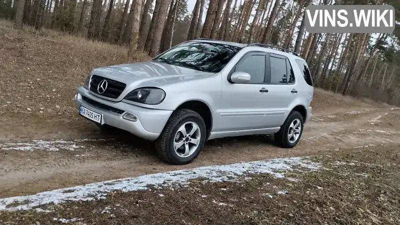 Внедорожник / Кроссовер Mercedes-Benz M-Class 2003 2.69 л. Автомат обл. Житомирская, Житомир - Фото 1/21