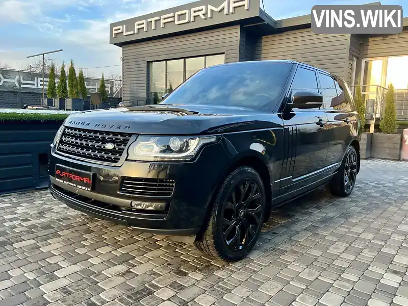 Позашляховик / Кросовер Land Rover Range Rover 2016 4.37 л. Автомат обл. Київська, Київ - Фото 1/21