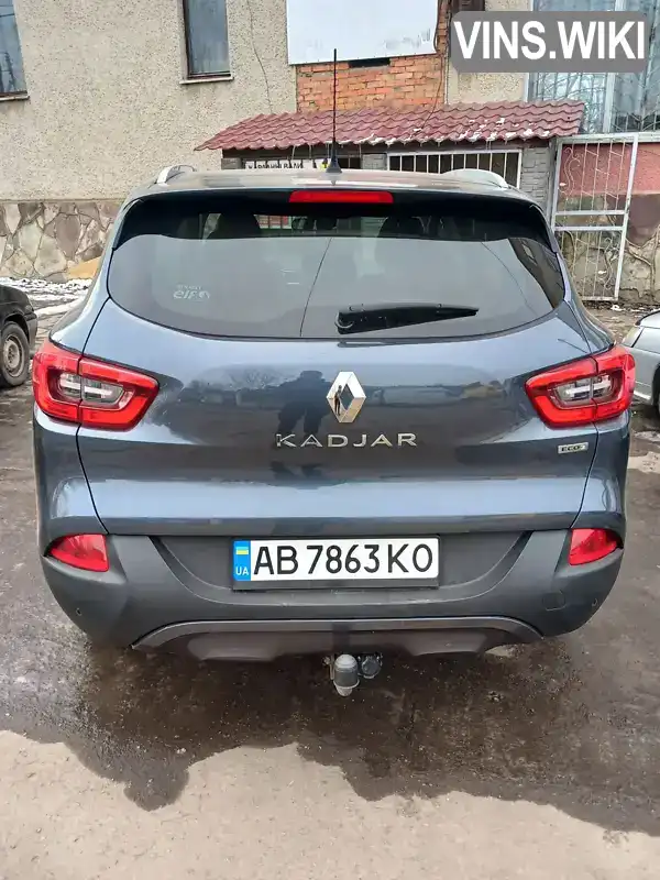 VF1RFE00154663482 Renault Kadjar 2016 Позашляховик / Кросовер 1.46 л. Фото 3