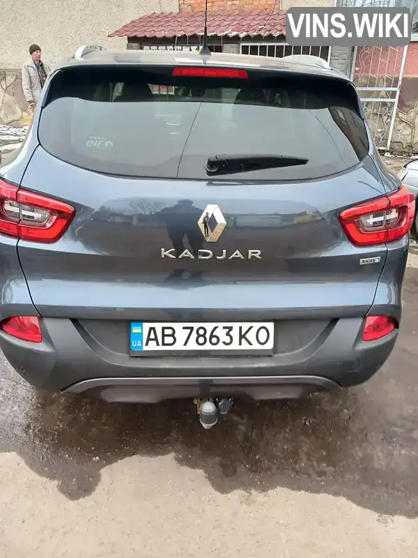 VF1RFE00154663482 Renault Kadjar 2016 Позашляховик / Кросовер 1.46 л. Фото 4