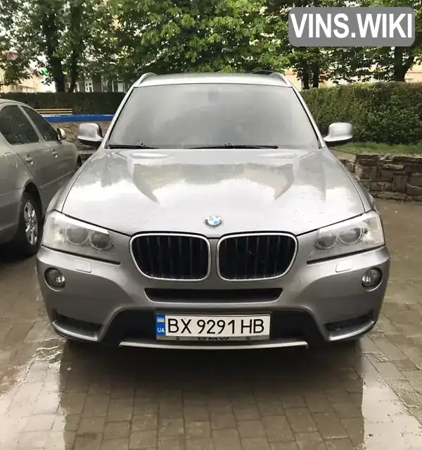 Внедорожник / Кроссовер BMW X3 2011 2 л. Автомат обл. Хмельницкая, Каменец-Подольский - Фото 1/10