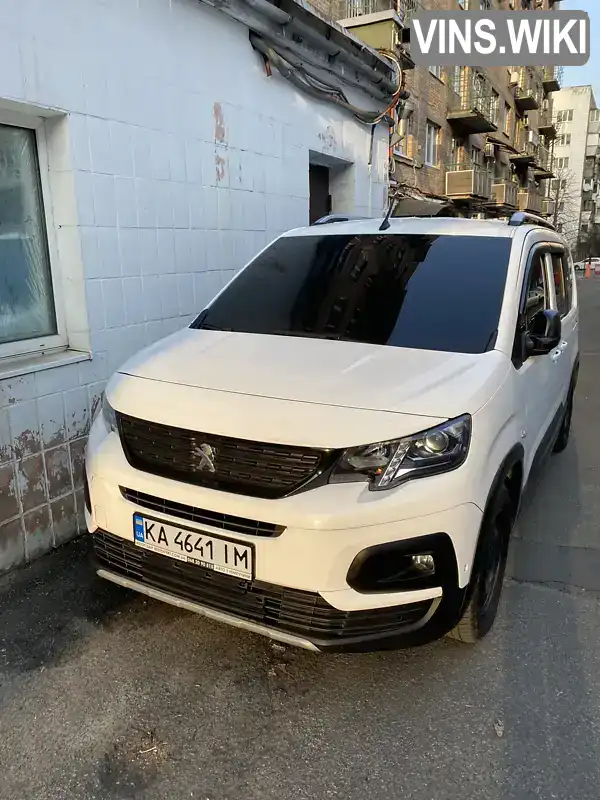 VR3ECYHZJLJ618481 Peugeot Rifter 2020 Мінівен 1.5 л. Фото 1