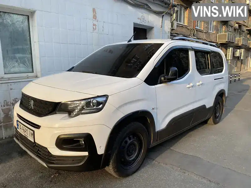 VR3ECYHZJLJ618481 Peugeot Rifter 2020 Мінівен 1.5 л. Фото 2