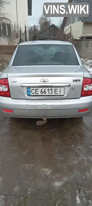 Седан ВАЗ / Lada 2170 Priora 2009 1.6 л. Ручная / Механика обл. Черновицкая, Заставна - Фото 1/21