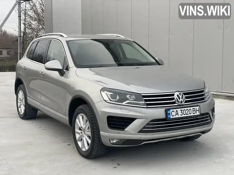 Позашляховик / Кросовер Volkswagen Touareg 2015 2.97 л. Автомат обл. Черкаська, Кам'янка - Фото 1/21