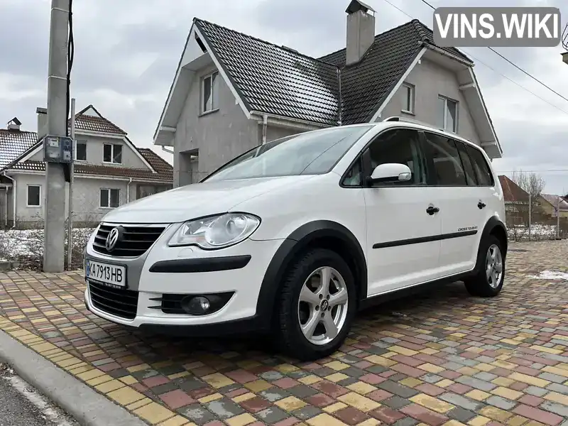 Мінівен Volkswagen Touran 2008 1.97 л. Автомат обл. Київська, Васильків - Фото 1/21