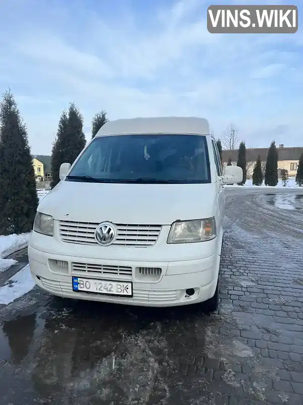 Минивэн Volkswagen Transporter 2008 1.9 л. Ручная / Механика обл. Тернопольская, Тернополь - Фото 1/16