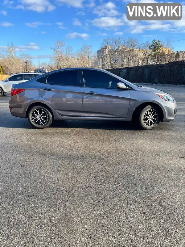 KMHCT4AE1FU879687 Hyundai Accent 2015 Седан 1.6 л. Фото 2