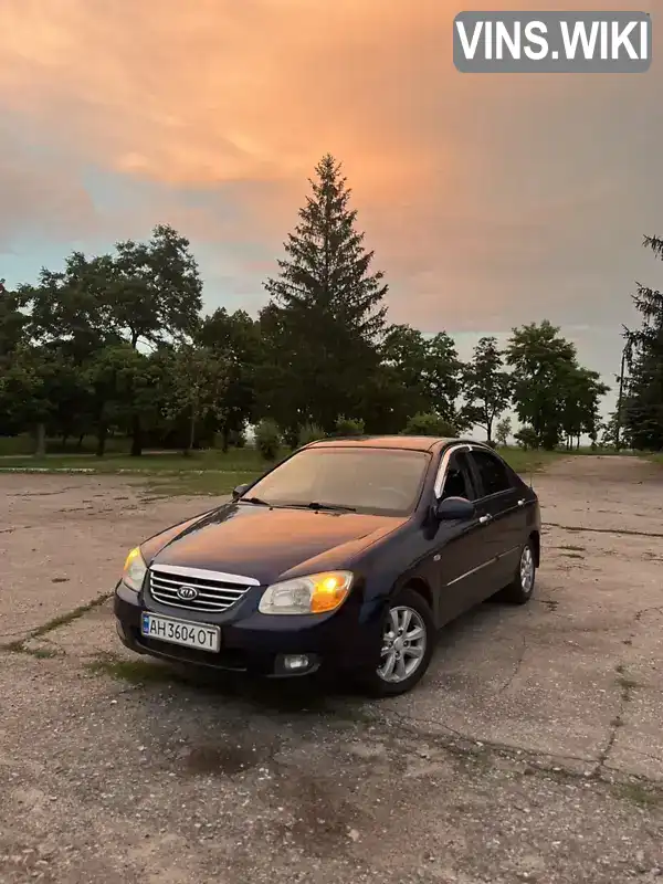 Седан Kia Cerato 2007 1.6 л. Ручна / Механіка обл. Харківська, Чугуїв - Фото 1/13