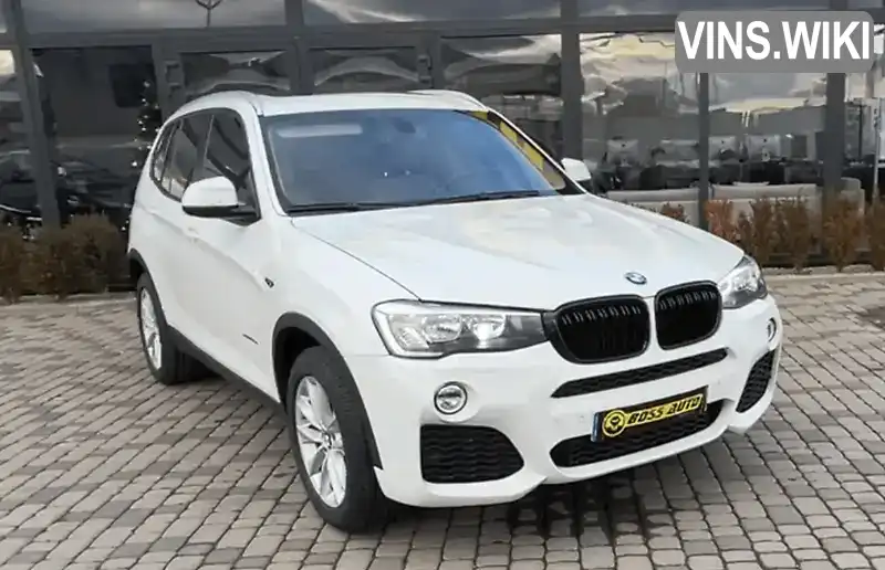 Позашляховик / Кросовер BMW X3 2014 2 л. Автомат обл. Закарпатська, Мукачево - Фото 1/16