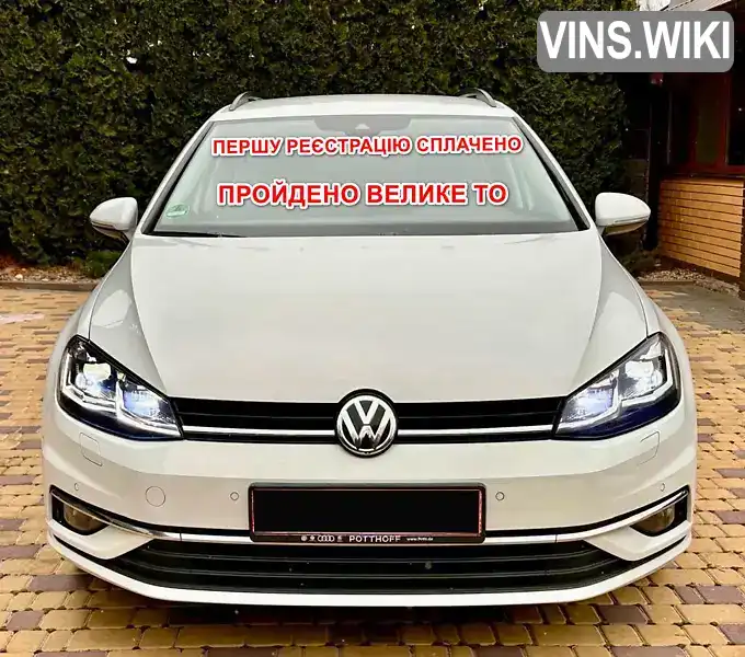 Универсал Volkswagen Golf 2019 1.6 л. Типтроник обл. Черкасская, Умань - Фото 1/21