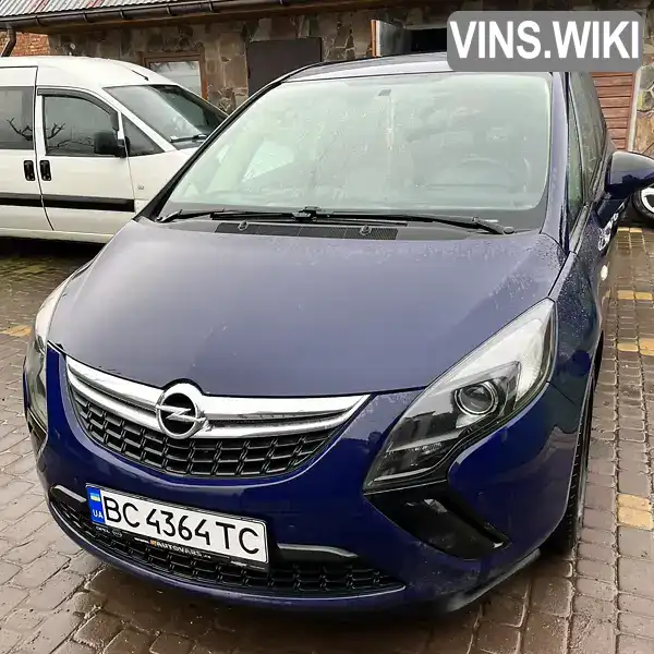 Минивэн Opel Zafira Tourer 2013 2 л. Ручная / Механика обл. Львовская, Львов - Фото 1/21