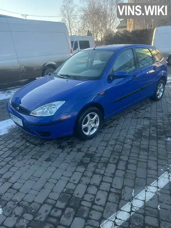 Хэтчбек Ford Focus 2002 1.6 л. Ручная / Механика обл. Черновицкая, Черновцы - Фото 1/11