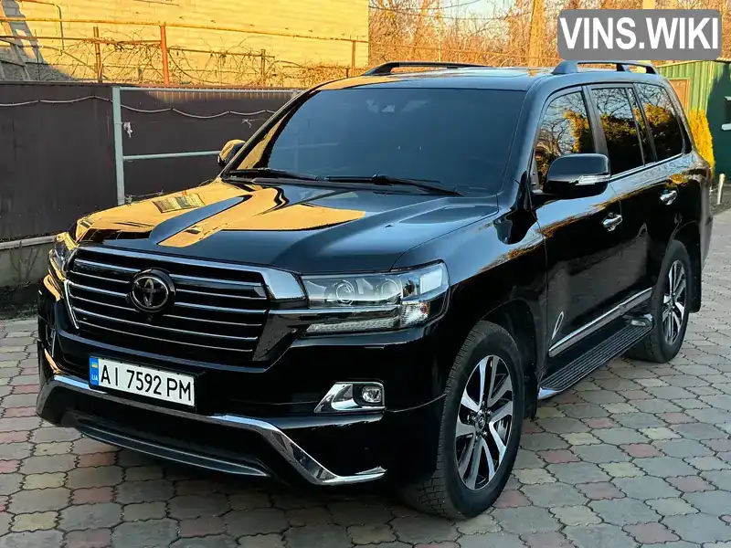 Позашляховик / Кросовер Toyota Land Cruiser 2016 4.46 л. Автомат обл. Дніпропетровська, Жовті Води - Фото 1/12