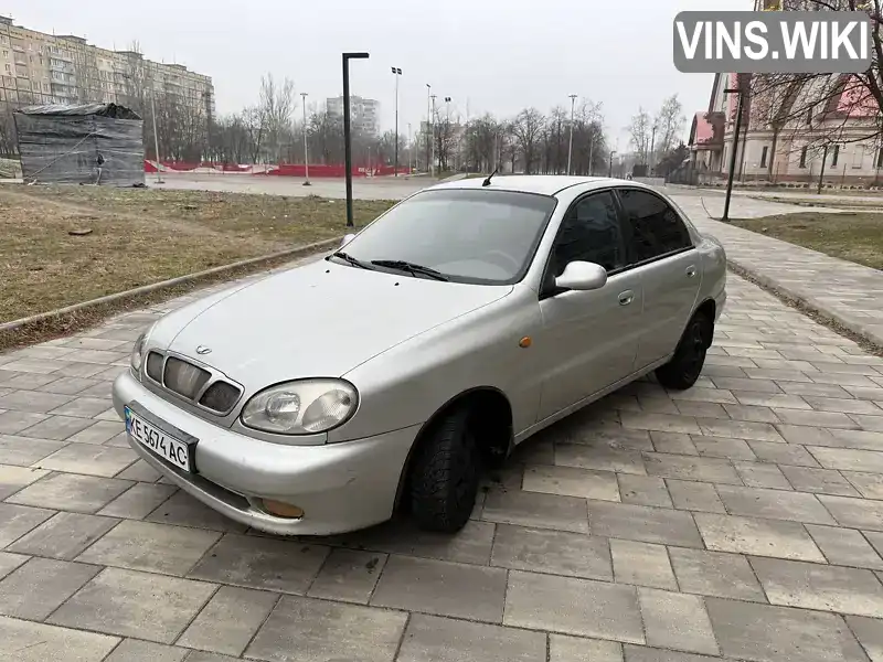 Седан Daewoo Lanos 2003 1.5 л. Ручная / Механика обл. Днепропетровская, Днепр (Днепропетровск) - Фото 1/8