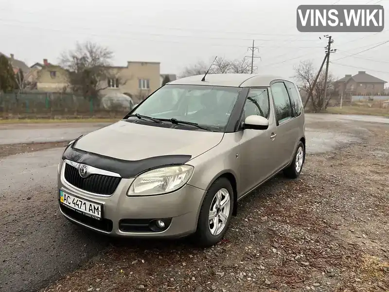 Микровэн Skoda Roomster 2007 1.4 л. Ручная / Механика обл. Волынская, Луцк - Фото 1/20