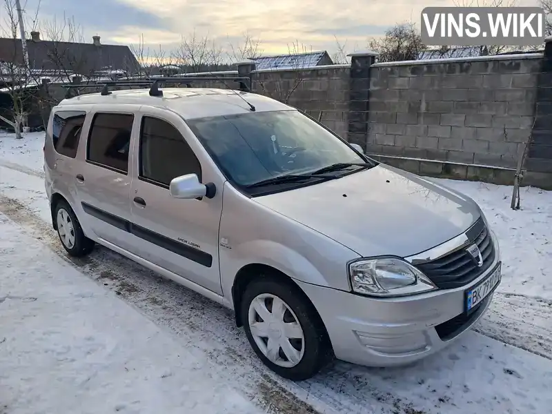 Седан Dacia Logan 2011 1.46 л. Ручная / Механика обл. Ровенская, Ровно - Фото 1/12