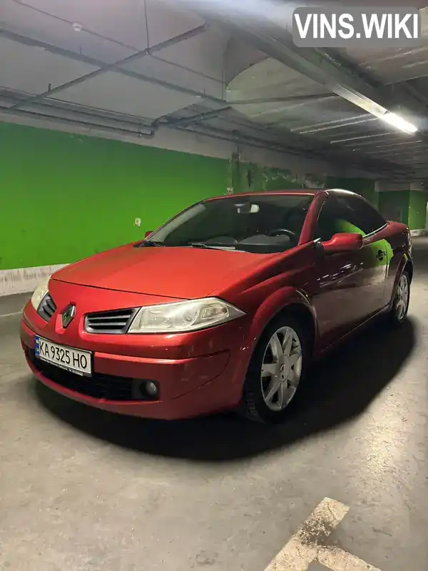 Кабріолет Renault Megane 2007 1.87 л. Ручна / Механіка обл. Київська, Київ - Фото 1/20