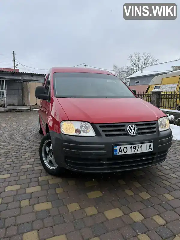 Минивэн Volkswagen Caddy 2006 2 л. Ручная / Механика обл. Ивано-Франковская, Ивано-Франковск - Фото 1/20