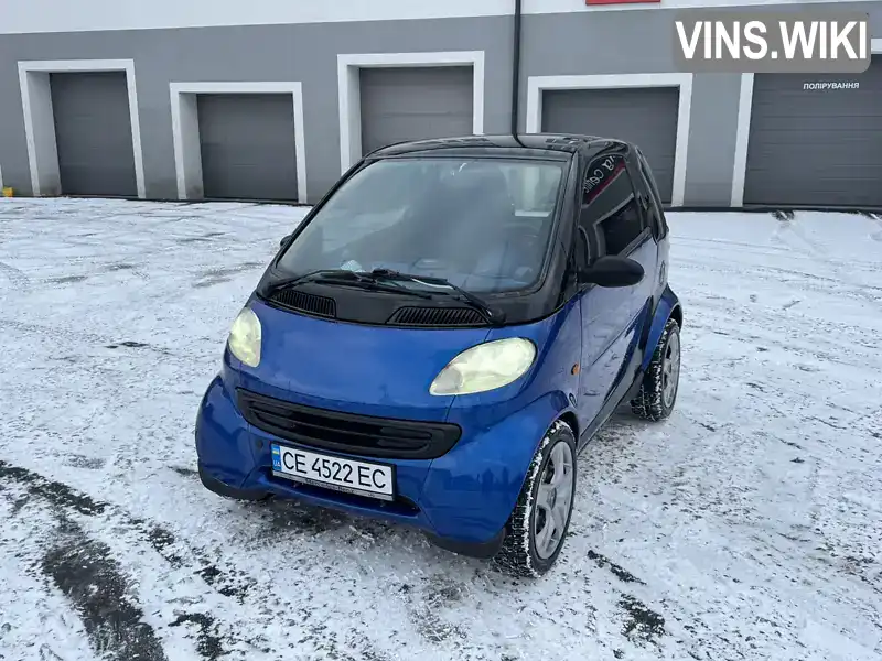 Купе Smart Fortwo 1999 0.6 л. Автомат обл. Черновицкая, Черновцы - Фото 1/18