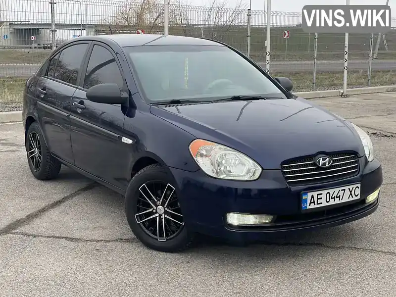 Седан Hyundai Accent 2009 1.4 л. Ручна / Механіка обл. Дніпропетровська, Дніпро (Дніпропетровськ) - Фото 1/21