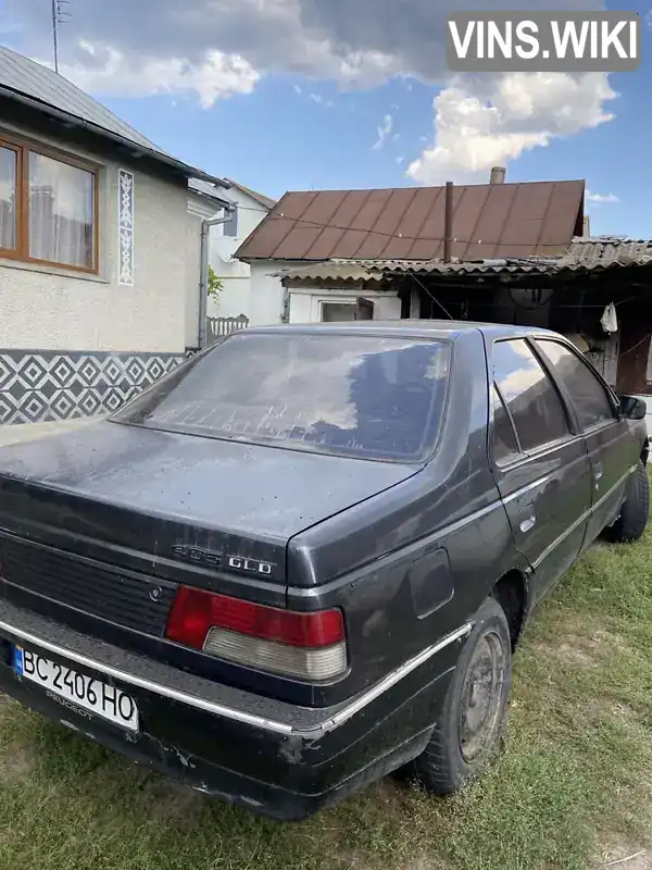 Седан Peugeot 405 1988 1.9 л. Ручная / Механика обл. Ровенская, Радивилов - Фото 1/18