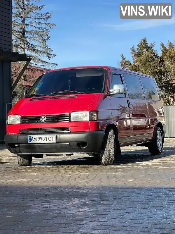 WV1ZZZ70ZWH021198 Volkswagen Transporter 1998 Минивэн 1.9 л. Фото 2