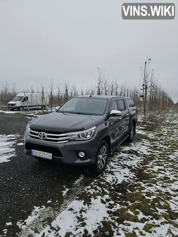 Пикап Toyota Hilux 2016 2.8 л. Автомат обл. Хмельницкая, Хмельницкий - Фото 1/21