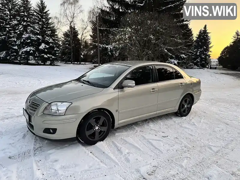 SB1BR56L40E226269 Toyota Avensis 2007 Седан 1.8 л. Фото 8