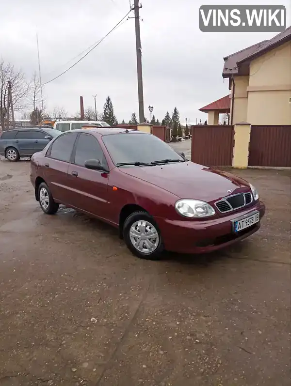 Седан Daewoo Lanos 2008 1.5 л. Ручна / Механіка обл. Івано-Франківська, Тлумач - Фото 1/21