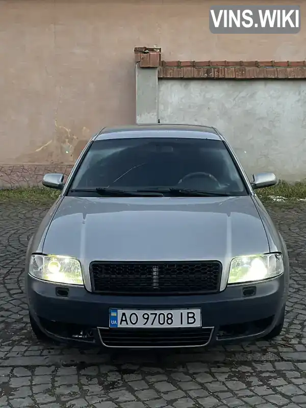 Седан Audi A6 2002 2.5 л. Типтронік обл. Закарпатська, Берегове - Фото 1/11