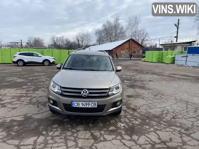 Внедорожник / Кроссовер Volkswagen Tiguan 2012 1.97 л. Автомат обл. Черниговская, Нежин - Фото 1/16