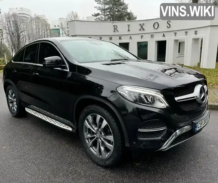 Позашляховик / Кросовер Mercedes-Benz GLE-Class Coupe 2016 3 л. Автомат обл. Львівська, Трускавець - Фото 1/21