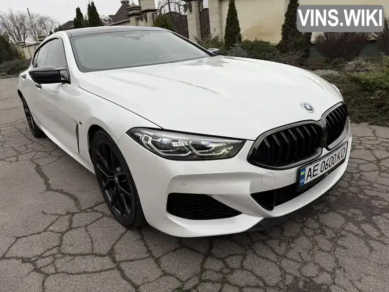 Купе BMW 8 Series Gran Coupe 2019 4.39 л. Автомат обл. Днепропетровская, Днепр (Днепропетровск) - Фото 1/21