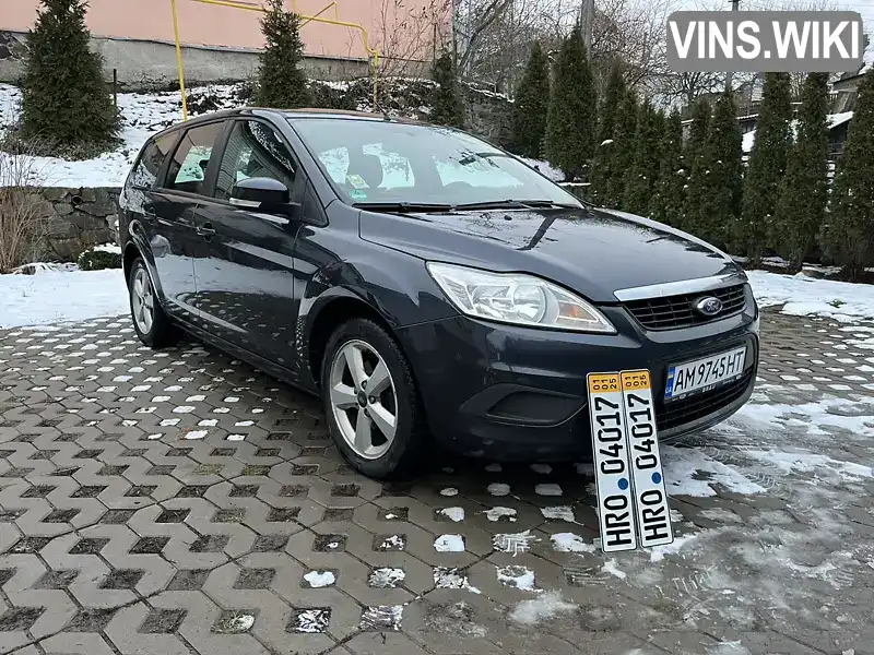 Универсал Ford Focus 2009 1.6 л. Ручная / Механика обл. Житомирская, Звягель - Фото 1/21