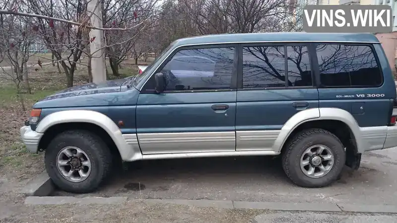 JMB0RV430SJ000293 Mitsubishi Pajero 1996 Внедорожник / Кроссовер 3 л. Фото 3