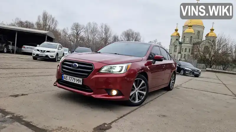 Седан Subaru Legacy 2017 3.6 л. Автомат обл. Дніпропетровська, Дніпро (Дніпропетровськ) - Фото 1/21