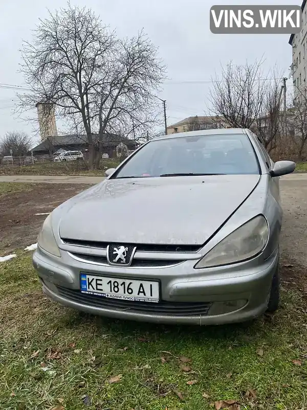 Седан Peugeot 607 2001 3 л. Автомат обл. Киевская, Мироновка - Фото 1/7