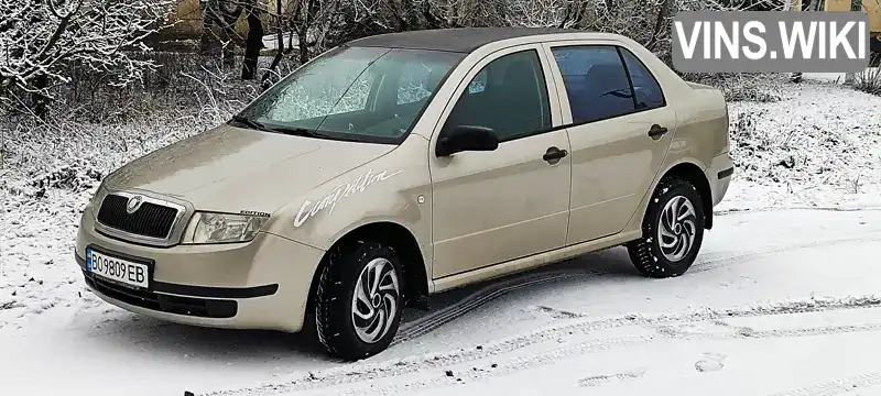 Седан Skoda Fabia 2004 1.2 л. обл. Тернопільська, Чортків - Фото 1/20