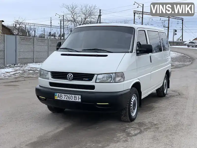 Минивэн Volkswagen Transporter 1999 2.46 л. Ручная / Механика обл. Винницкая, Жмеринка - Фото 1/21