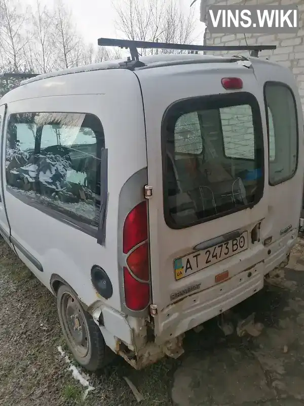 VF1FC0DAF18841376 Renault Kangoo 1998 Минивэн 1.9 л. Фото 3