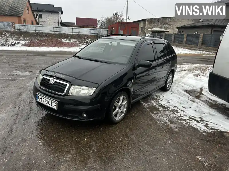 Универсал Skoda Fabia 2005 1.39 л. Ручная / Механика обл. Житомирская, Овруч - Фото 1/11