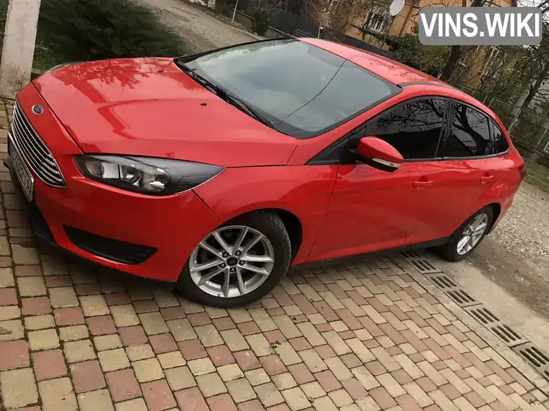 Седан Ford Focus 2017 2 л. Автомат обл. Закарпатская, Тячев - Фото 1/9