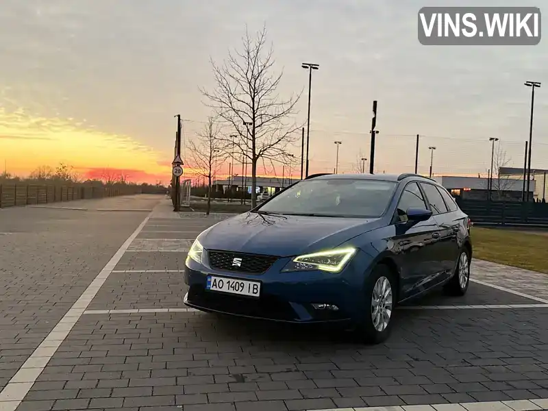 Универсал SEAT Leon 2014 1.6 л. Автомат обл. Закарпатская, Мукачево - Фото 1/21