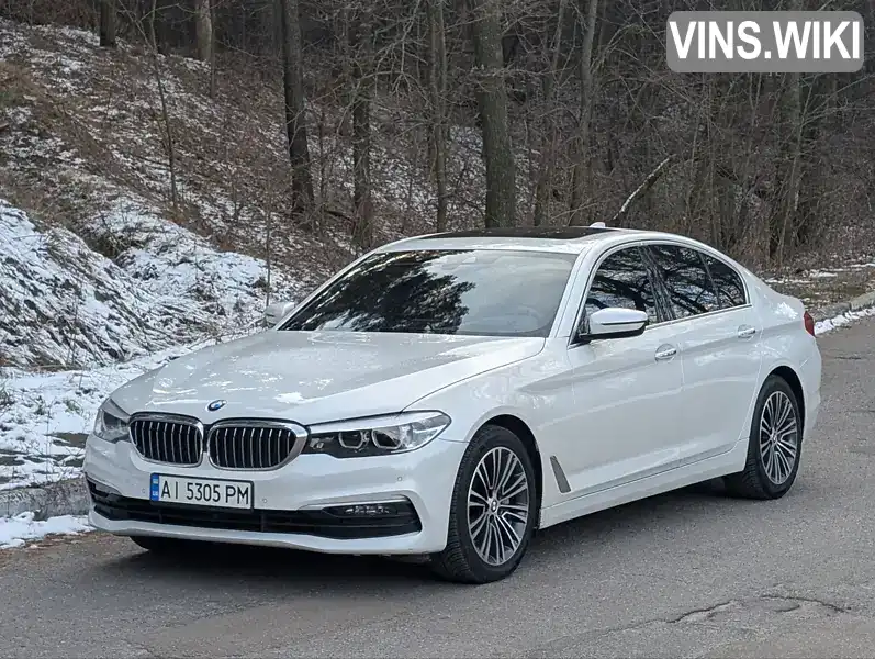 Седан BMW 5 Series 2018 2 л. Автомат обл. Киевская, Борисполь - Фото 1/21